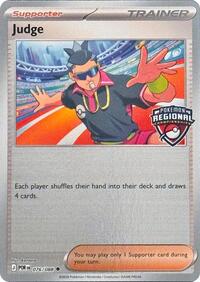 Judge - 076/088 (Regional Championships) #076/088 from League & Championship Cards Pokemon card image