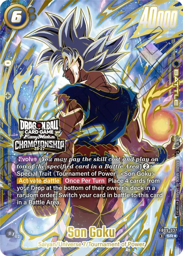 ドラゴンボールカード　悟空　FB09-025 FB09-037 その他 Son Goku - FB09-025 - Dual Evolution - Dragon Ball Super: Fusion