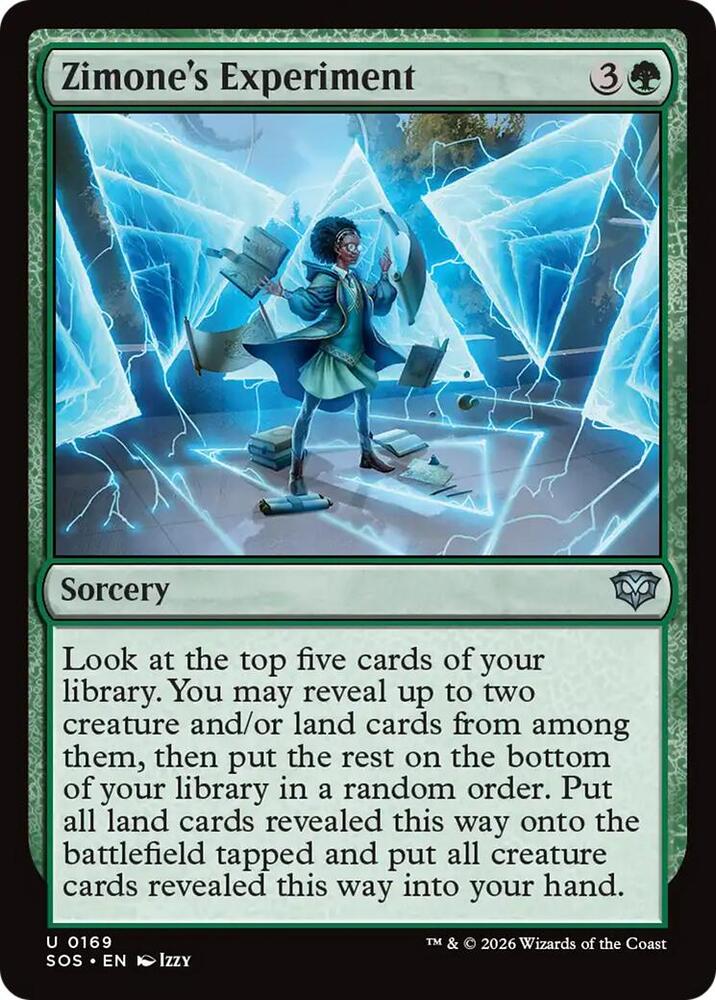 Zimone's Experiment - Secrets of Strixhaven - Magic: The Gathering