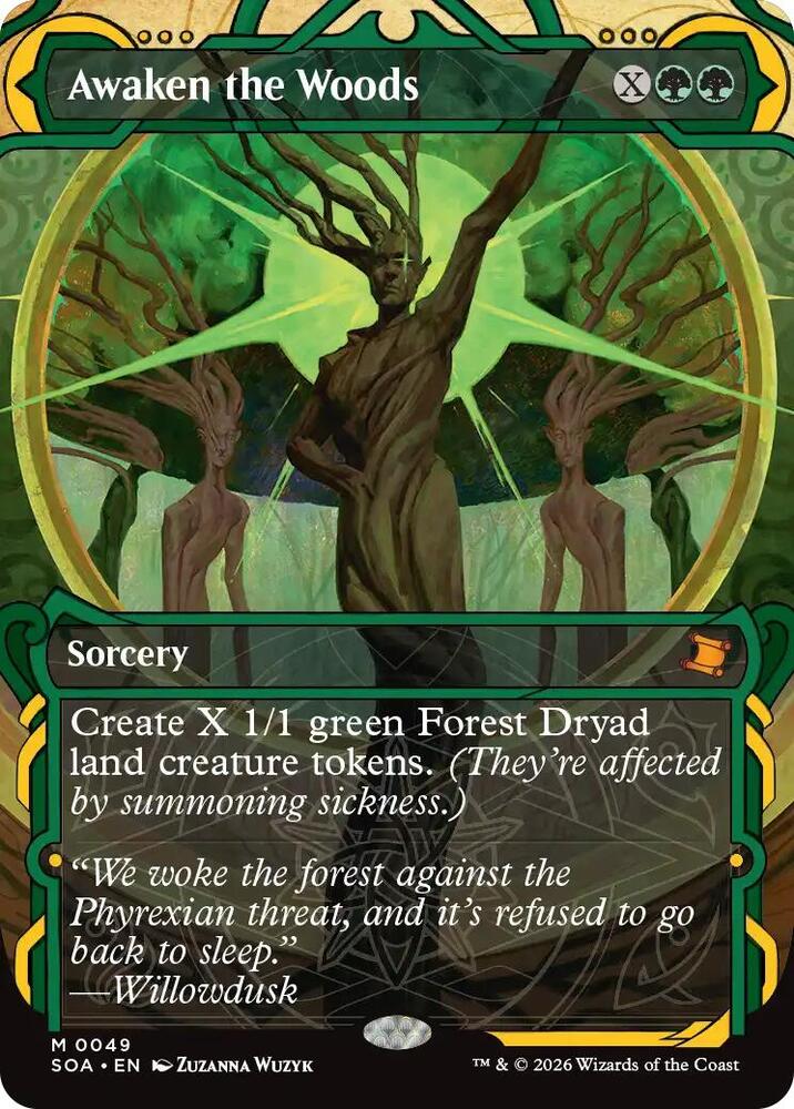 MTGライフゲージ Awaken the Woods - Secrets of Strixhaven: Mystical Archive - Magic