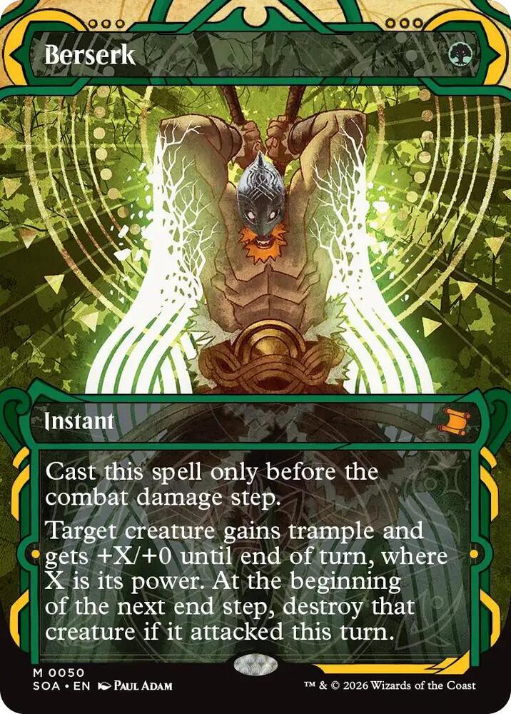 MTG 狂暴化 Berserk アンリミテッド 英語 Berserk · Unlimited Edition (2ED) #186 · Scryfall Magic: The