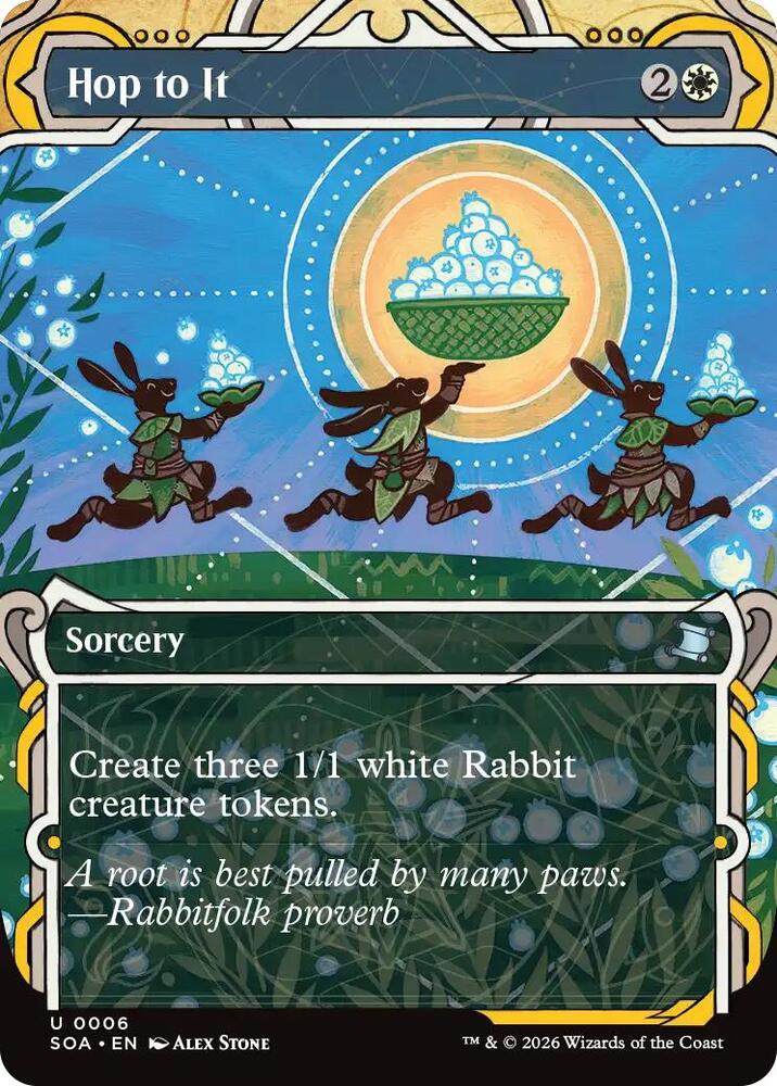 Hop to It 6 card