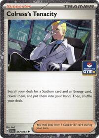 Colress's Tenacity (Gym Stamp Asia Exclusive) #057/064 from Miscellaneous Cards & Products Pokemon card image
