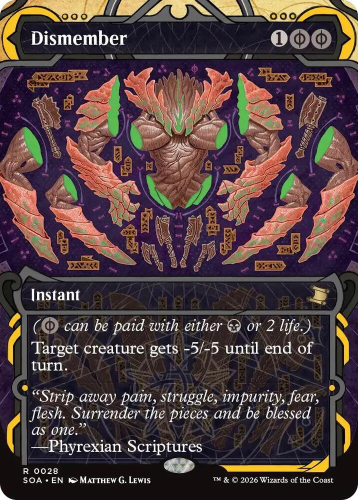 Dismember 28 card