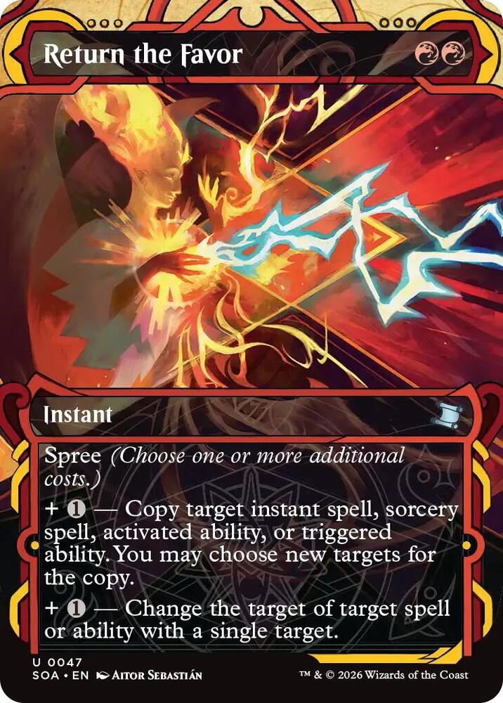 Return the Favor - Secrets of Strixhaven: Mystical Archive - Magic