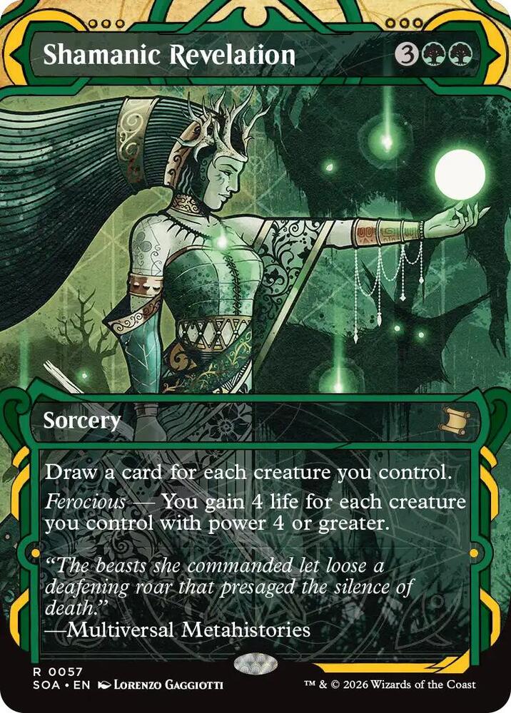 Shamanic Revelation 57 card