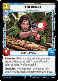 Leia Organa - Vigilant for Danger