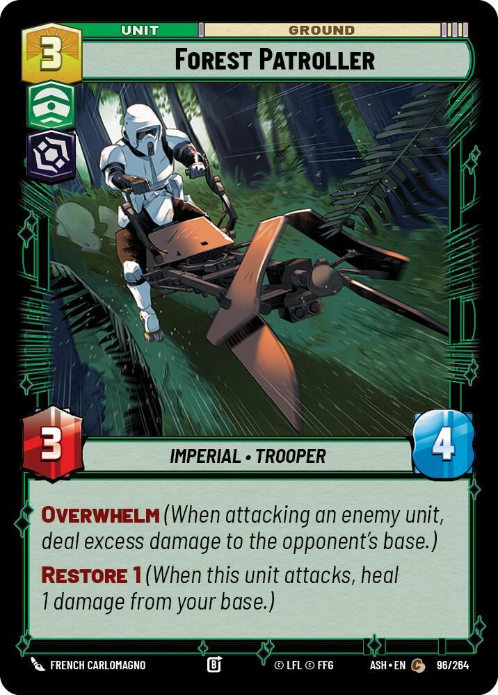 Forest Patroller 96/264 card