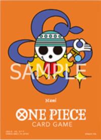 Bandai Card Sleeves One Piece Card Game Official Sleeves - Premium Nami (10-Pack)