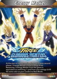 Energy Marker - Three Glorious Fighters (M-54) card art
