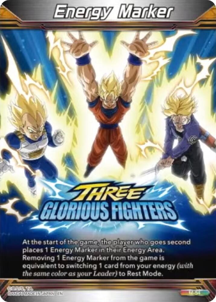 Energy Marker - Three Glorious Fighters (M-54) - Three Glorious