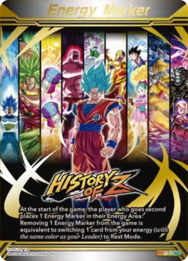 エナジーマーカー Energy Marker - History of Z (M-51) (Gold-Stamped) - Three