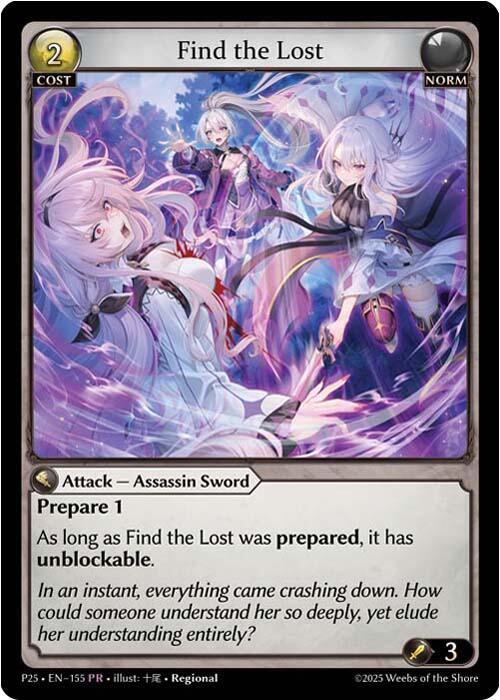 Find the Lost - Promotional Cards - Grand Archive TCG - TCGplayer.com