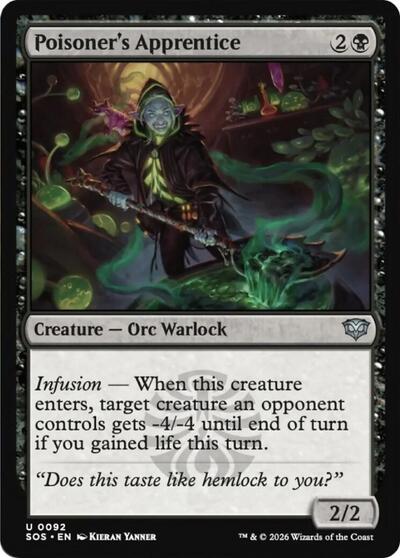 Poisoners Apprentice