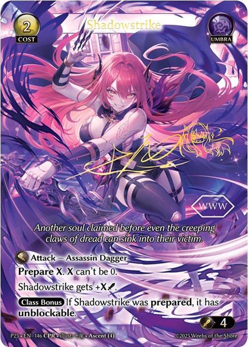 Shadowstrike (CPR) - Promotional Cards - Grand Archive TCG