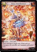 Fiery Interference CPRエラーカードgrandarchive Fiery Interference - Promotional Cards - Grand Archive TCG