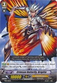 Crimson Butterfly, Brigitte (Non-Holo)