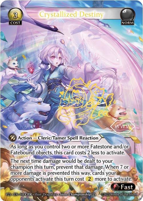 Crystallized Destiny (CPR) - Promotional Cards - Grand Archive TCG