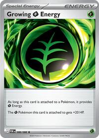 Growing Grass Energy #086/088 from Deck Exclusives Pokemon card image