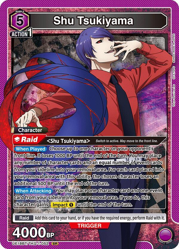 Shu Tsukiyama (052) - UE18BT: Tokyo Ghoul - Union Arena