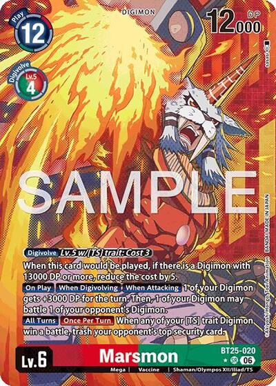 Marsmon (Alternate Art) Dual Revolution card price