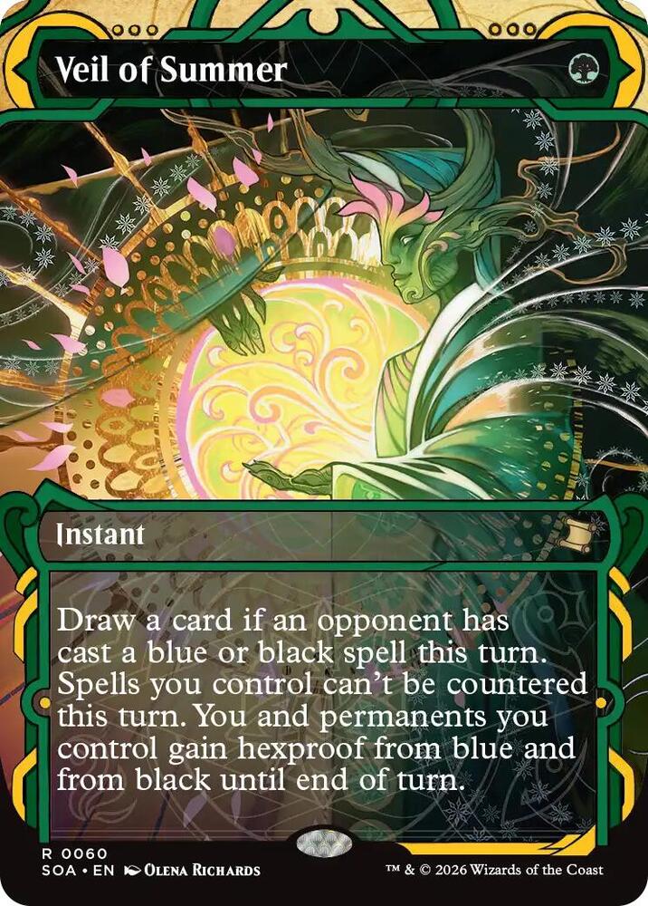 Veil of Summer 60 card
