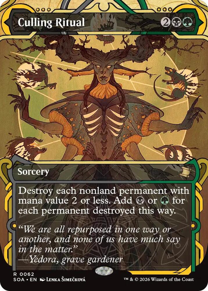 ファイナルファンタジー Culling Ritual 8枚 Culling Ritual X1 Mtg Final Fantasy Nm Borderless Promo | eBay
