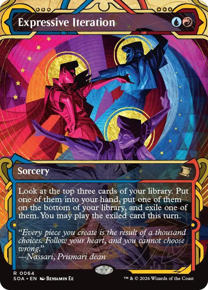Expressive Iteration - Secrets of Strixhaven: Mystical Archive - Magic: The Gathering - TCGplayer.com Expressive Iteration - Secrets of Strixhaven: Mystical Archive - Magic: The Gathering - TCGplayer.com