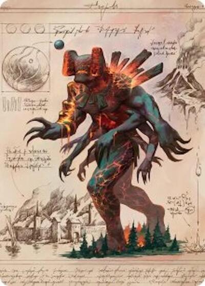 Magmablood Archaic Art Card