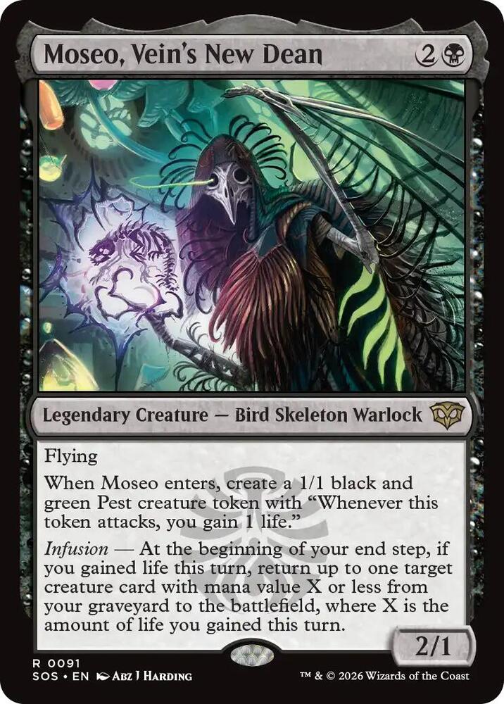 Moseo, Vein's New Dean - Secrets of Strixhaven - Magic: The