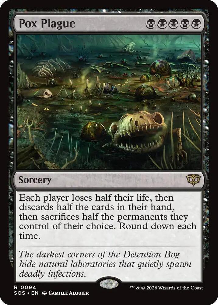 Pox Plague - Secrets of Strixhaven - Magic: The Gathering
