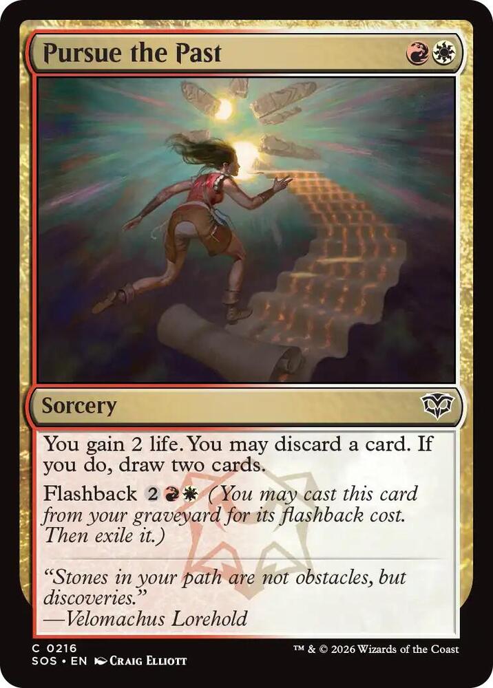 Pursue the Past - Secrets of Strixhaven - Magic: The Gathering -  TCGplayer.com