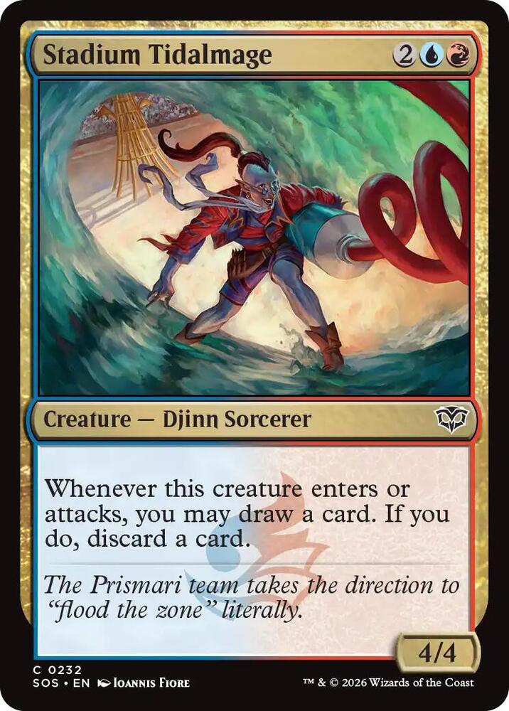 Stadium Tidalmage - Secrets of Strixhaven - Magic: The Gathering