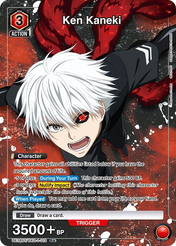 Ken Kaneki (112) (R*) - UE18ST: Tokyo Ghoul Starter Deck - Union