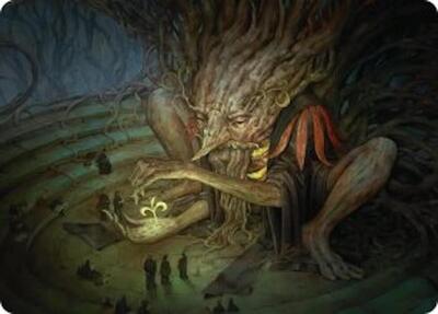 Old Growth Educator Art Card