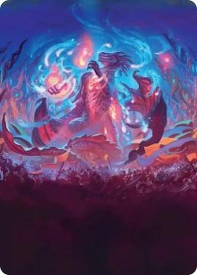 Prismari the Inspiration Art Card