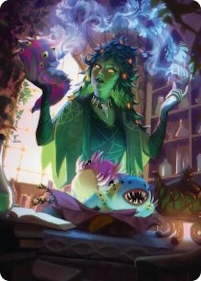 Dina Essence Brewer Art Card