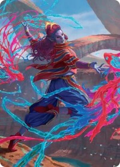 Rootha Mastering the Moment Art Card