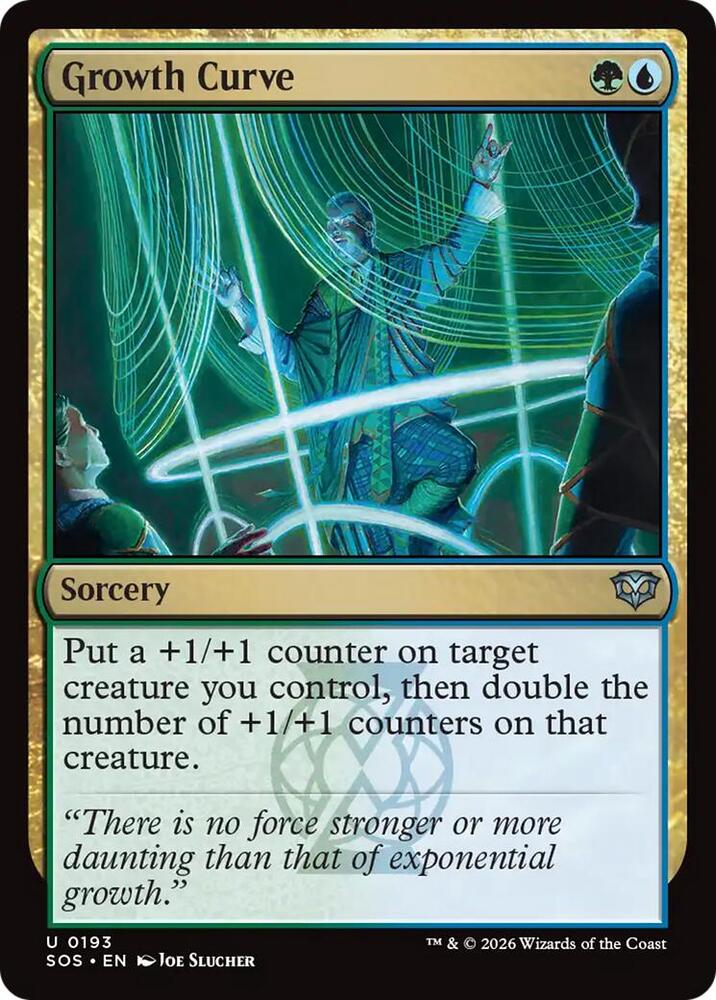 Growth Curve - Secrets of Strixhaven - Magic: The Gathering