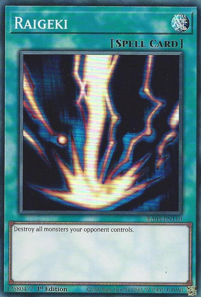 Raigeki - Rarity Collection 5 - YuGiOh