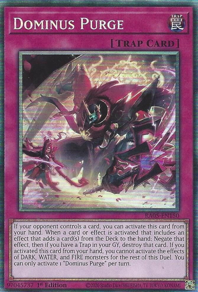Dominus Purge (Collector's Rare) - Rarity Collection 5 - YuGiOh
