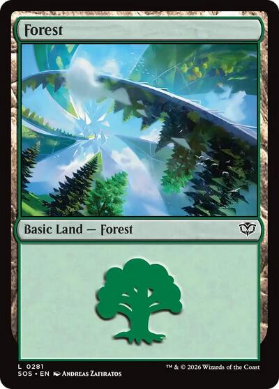 Forest (0281) (Secrets of Strixhaven)