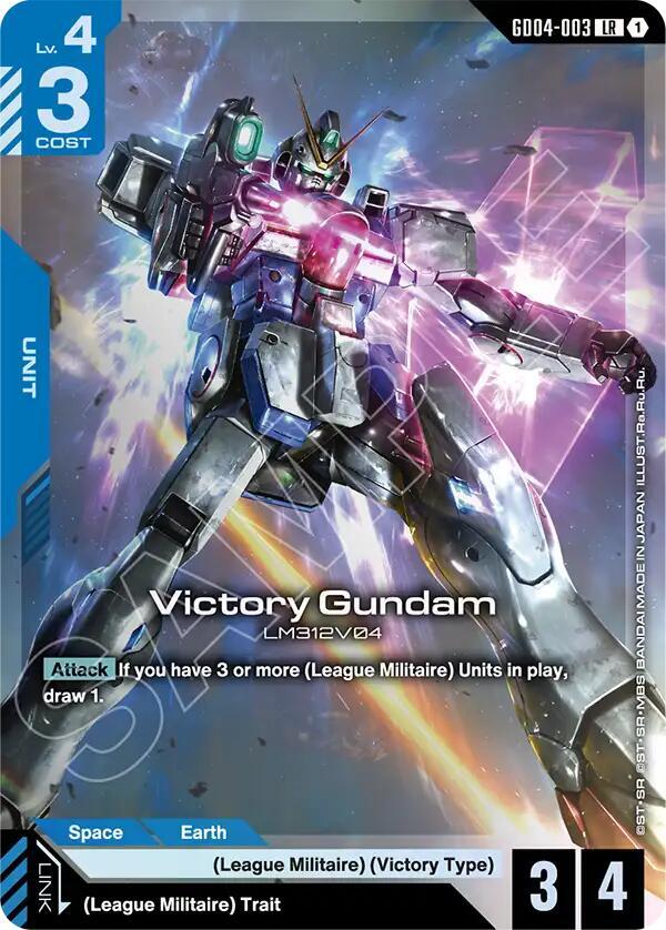 Victory Gundam (GD04-003) - Phantom Aria - Gundam Card Game