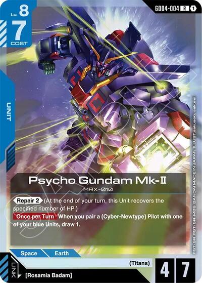 Psycho Gundam Mk-II card