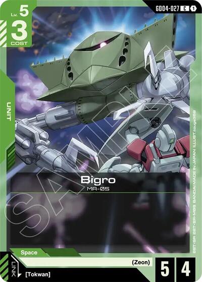 Bigro card