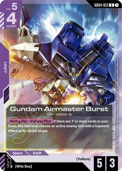 Gundam Airmaster Burst card