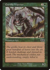Gorilla Warrior (Urza's Saga)
