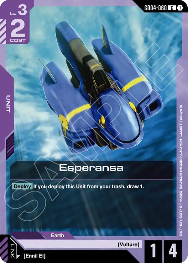 Esperansa - Phantom Aria - Gundam Card Game - TCGplayer.com
