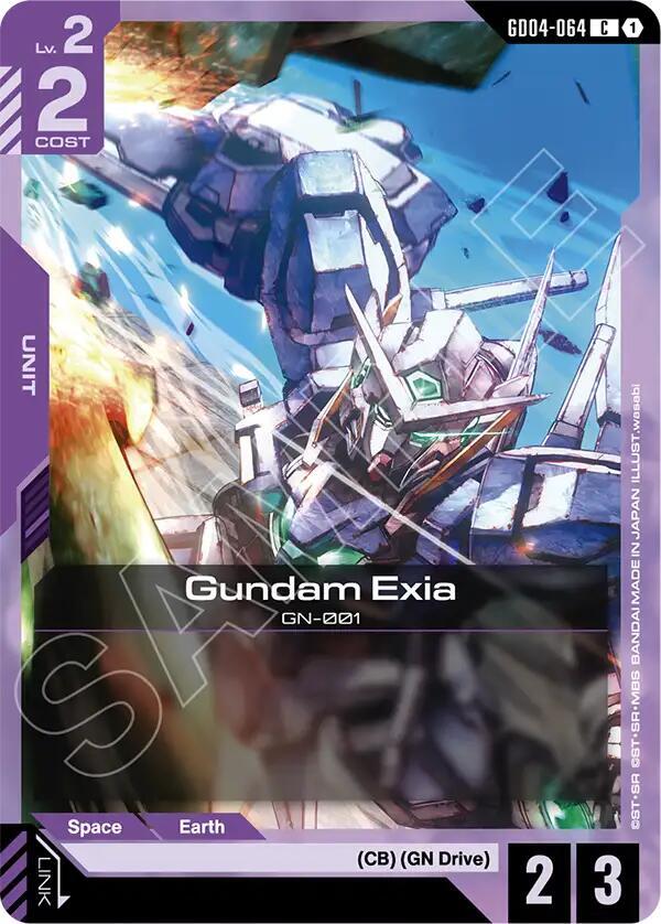 Gundam Exia (GD04-064) - Phantom Aria - Gundam Card Game