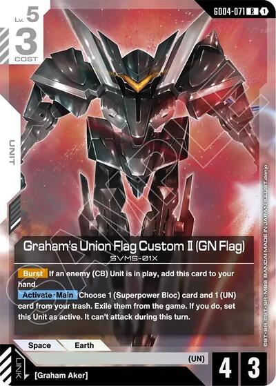 Graham's Union Flag Custom II (GN Flag) card
